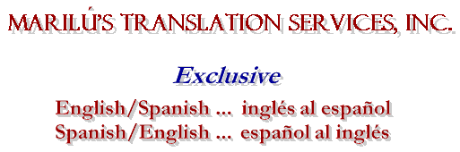 Marilu's Translation Services